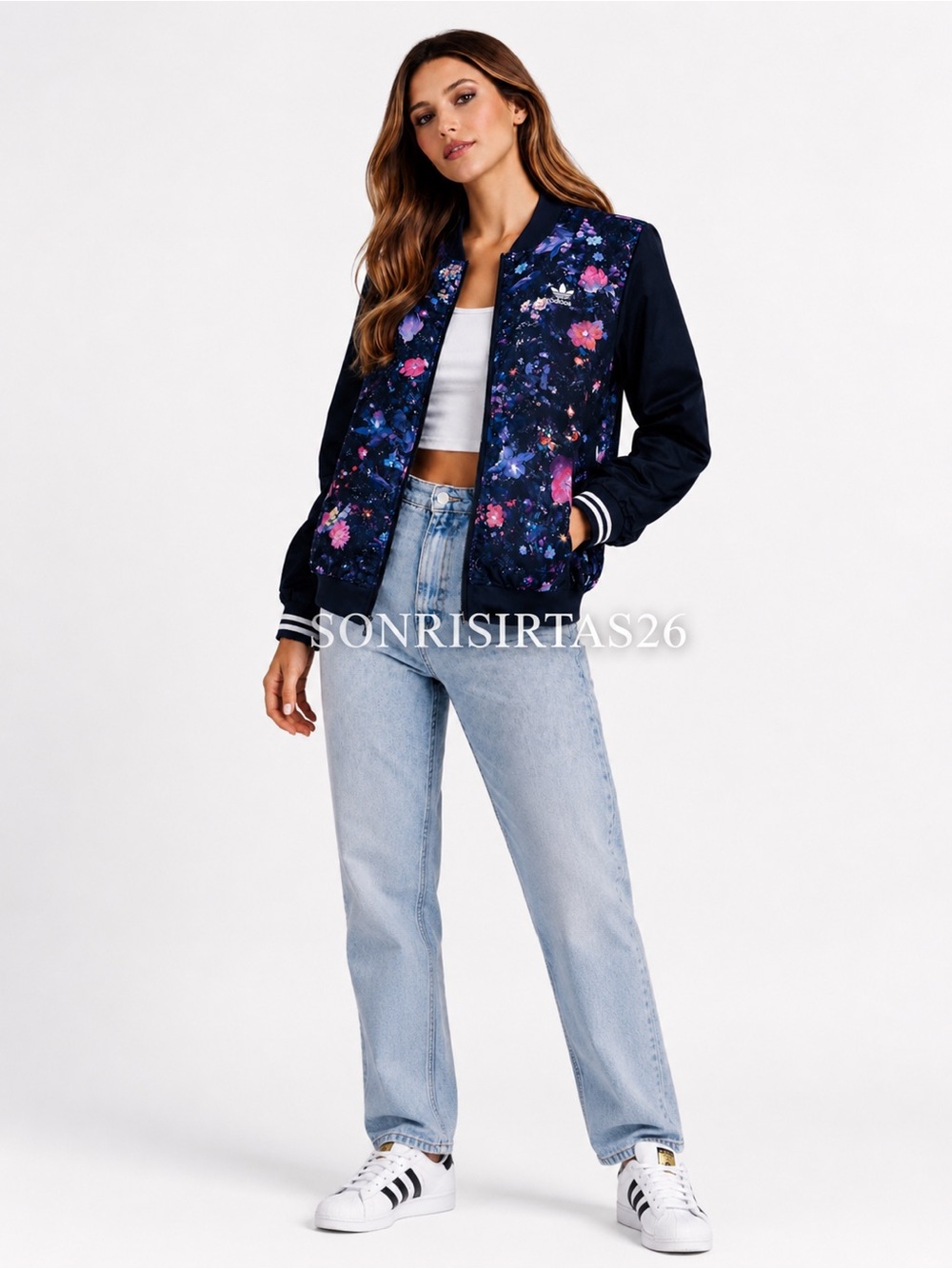 Adidas x FARM Rio Poisonous Garden Floral Bomber SST Jacket Track Jacket M Rare